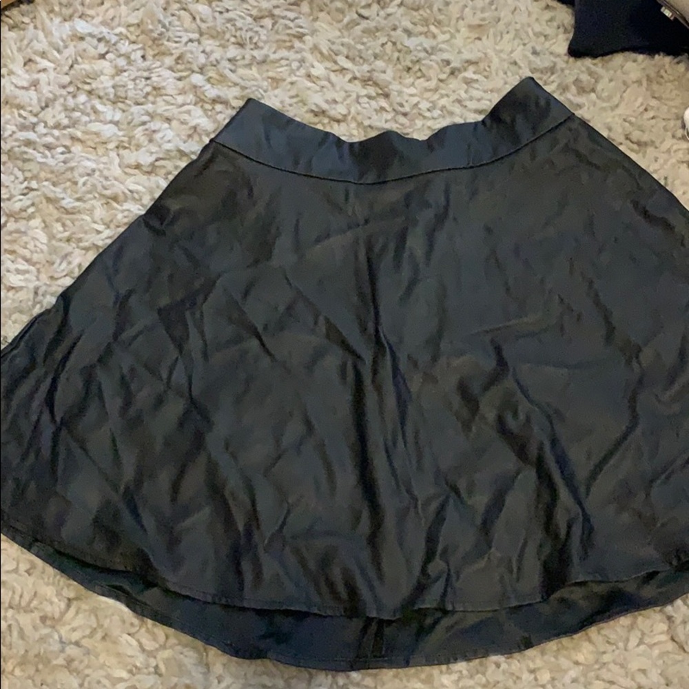 Leather skirt